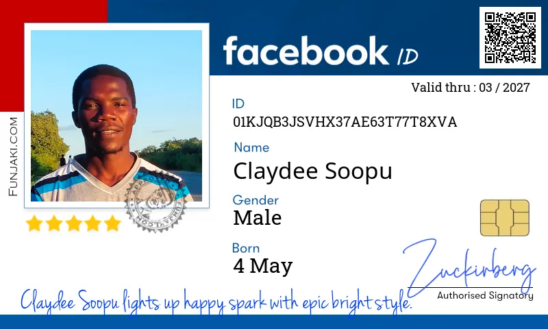 Facebook ID Card