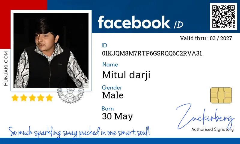 Facebook ID Card