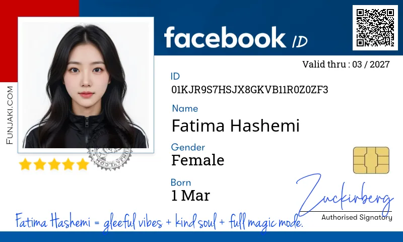 Facebook ID Card