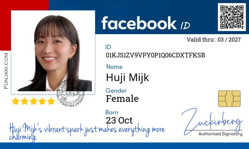 Facebook ID Card
