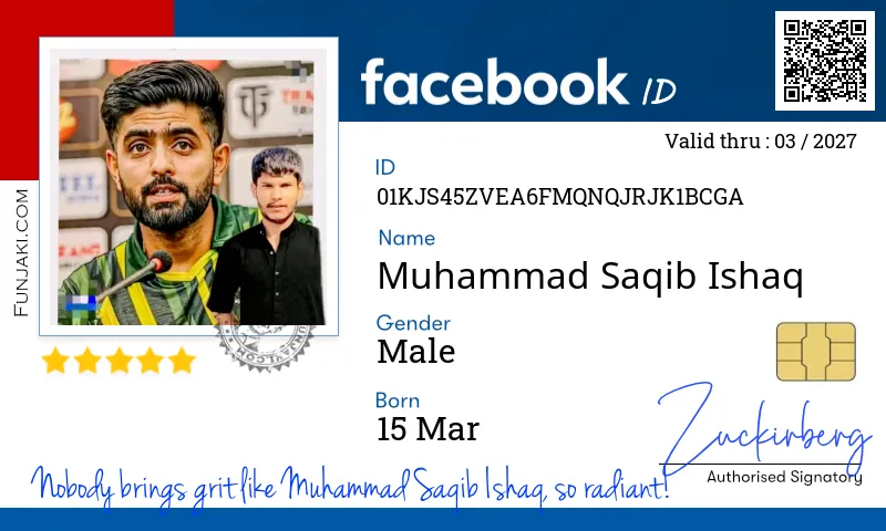 Facebook ID Card