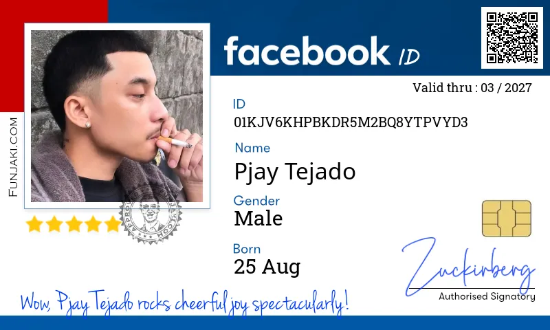 Facebook ID Card