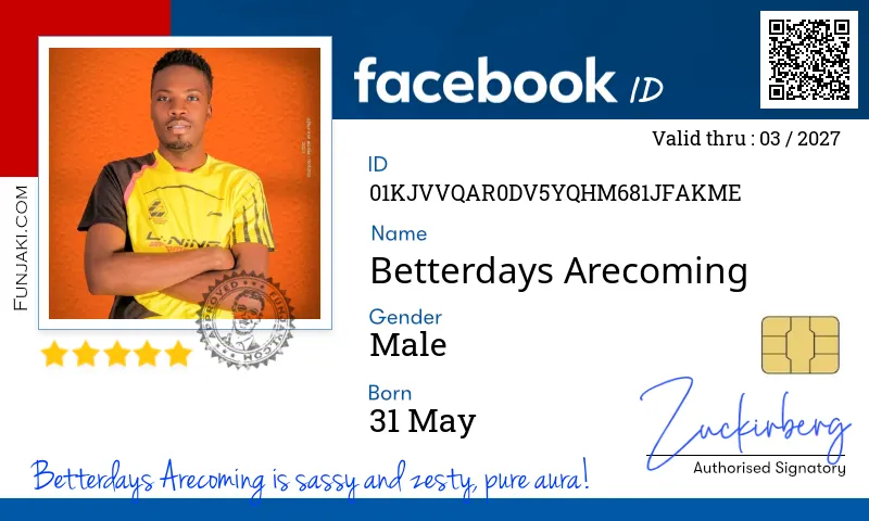 Facebook ID Card