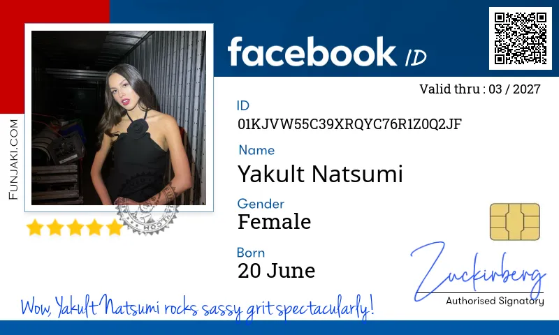 Facebook ID Card