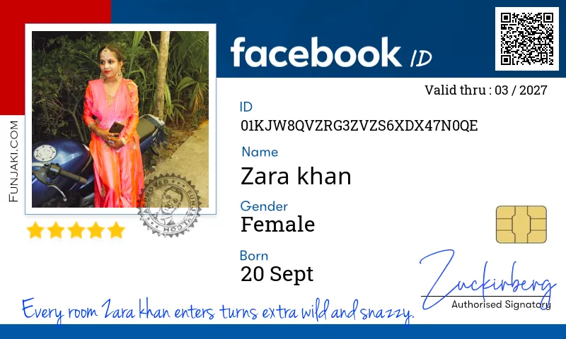 Facebook ID Card