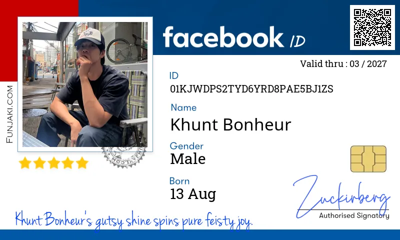 Facebook ID Card