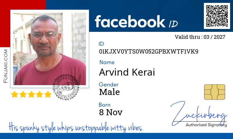 Facebook ID Card