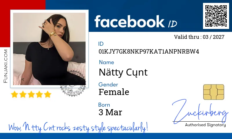 Facebook ID Card