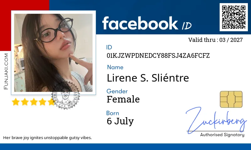 Facebook ID Card