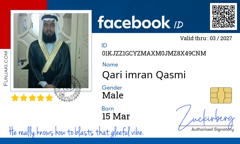 Facebook ID Card