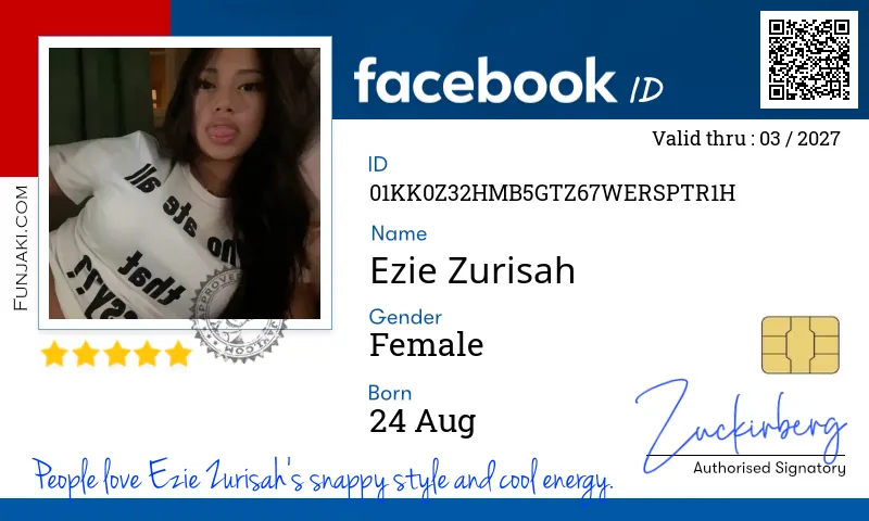 Facebook ID Card