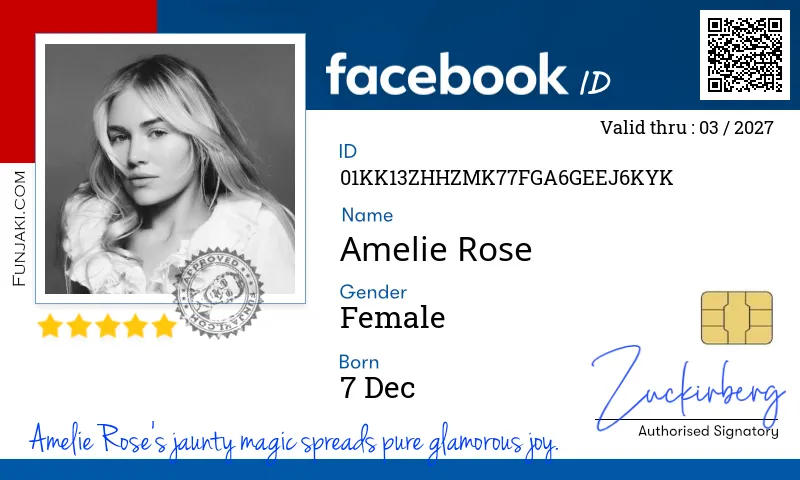 Facebook ID Card