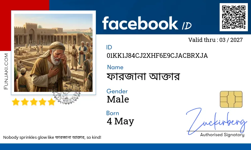 Facebook ID Card