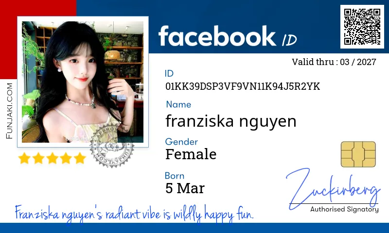 Facebook ID Card