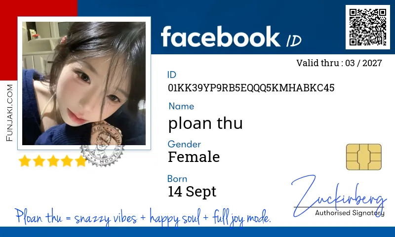 Facebook ID Card