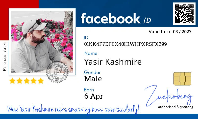 Facebook ID Card