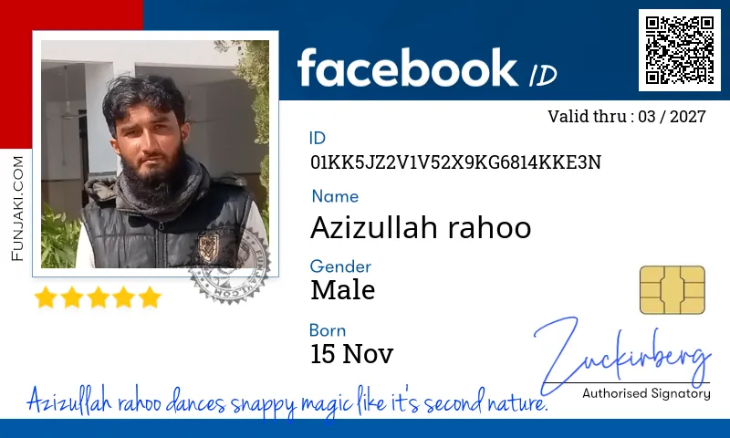 Facebook ID Card