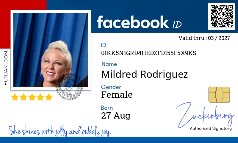 Facebook ID Card