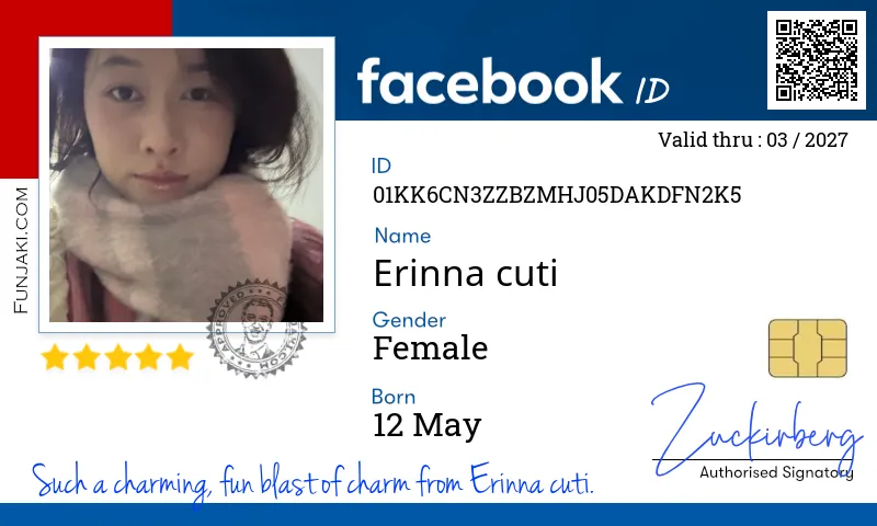 Facebook ID Card