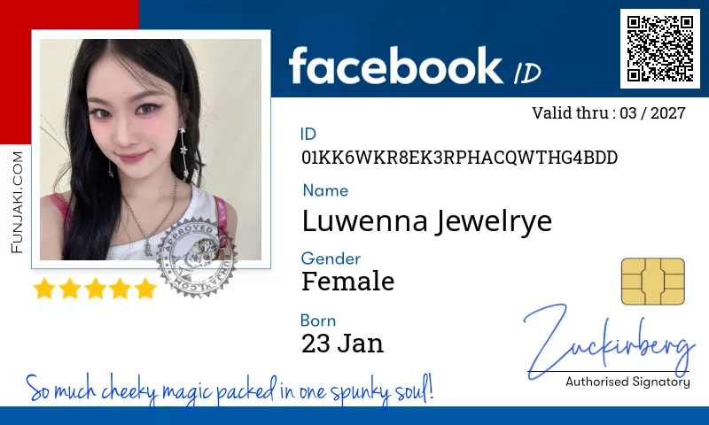 Facebook ID Card