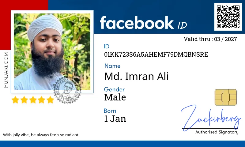 Facebook ID Card