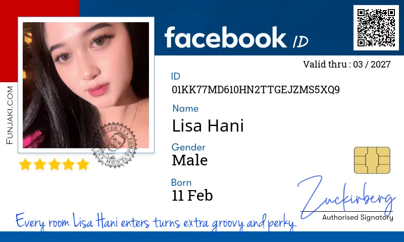 Facebook ID Card