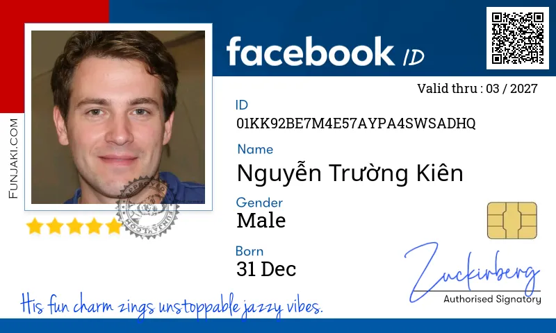 Facebook ID Card