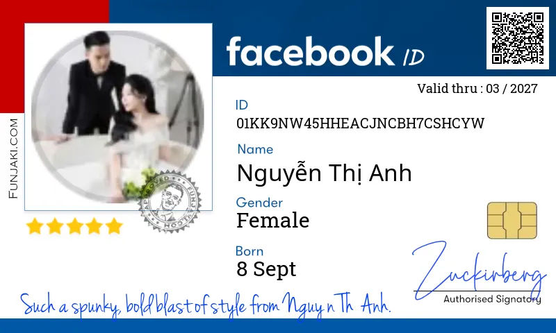 Facebook ID Card