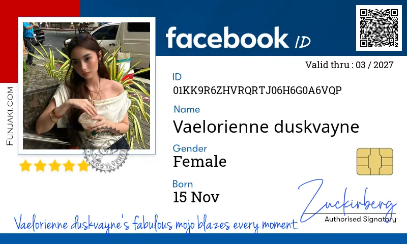 Facebook ID Card