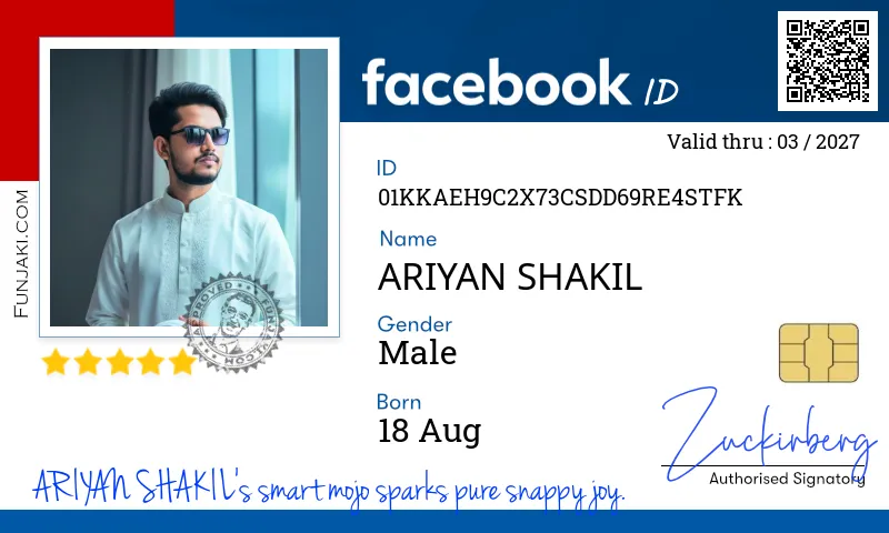 Facebook ID Card