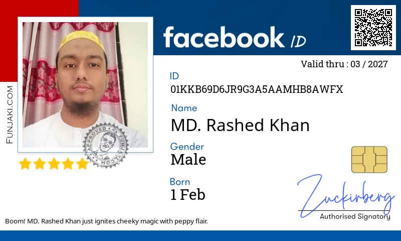 Facebook ID Card