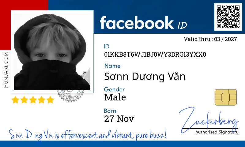 Facebook ID Card