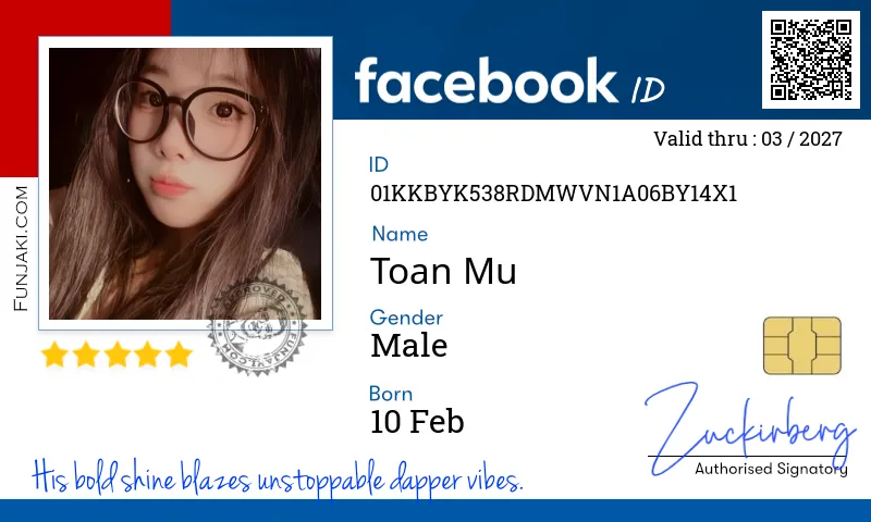 Facebook ID Card