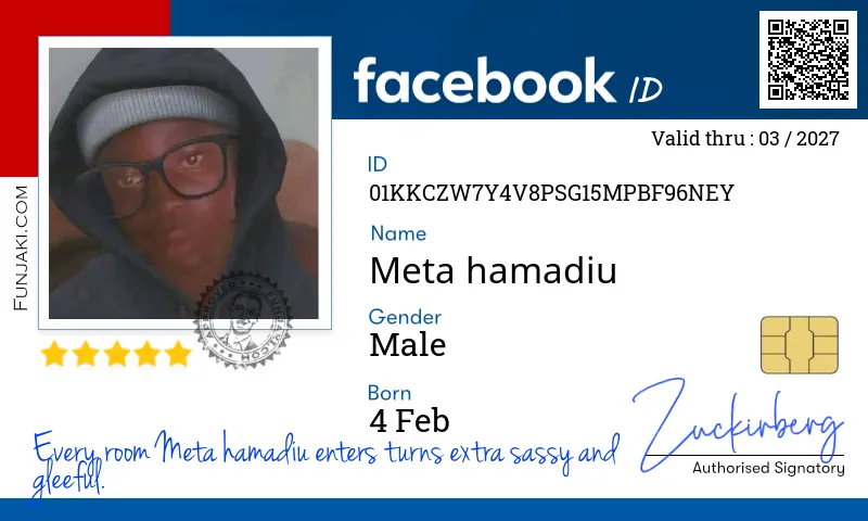 Facebook ID Card
