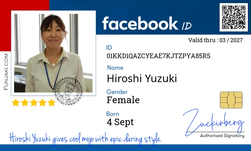 Facebook ID Card