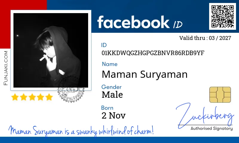 Facebook ID Card