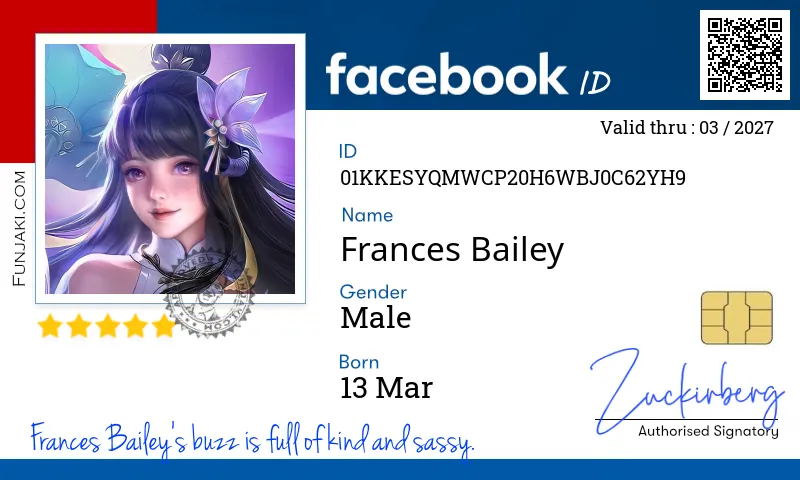 Facebook ID Card