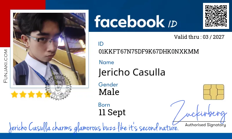 Facebook ID Card