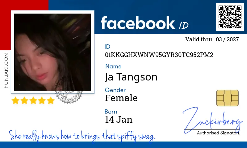 Facebook ID Card