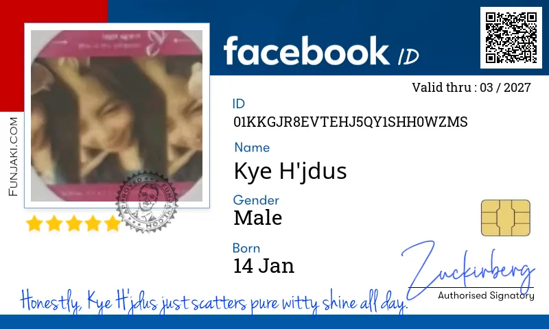 Facebook ID Card