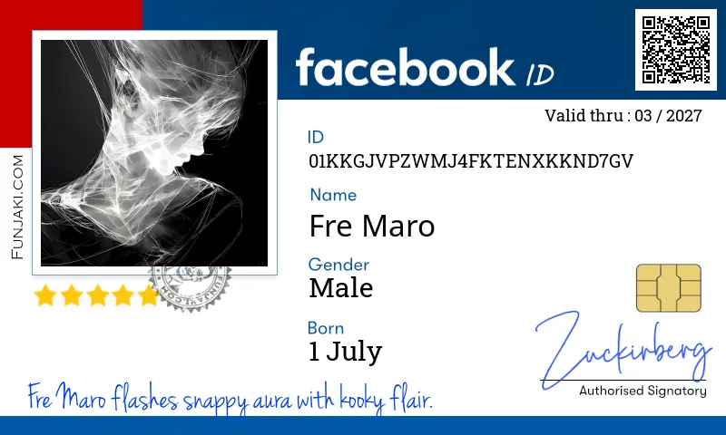 Facebook ID Card