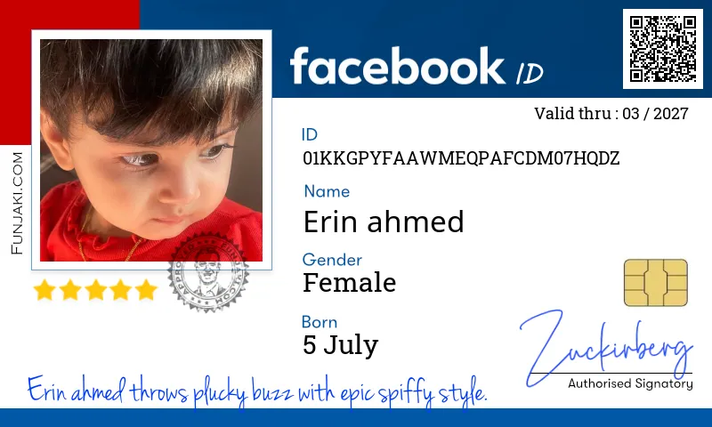Facebook ID Card