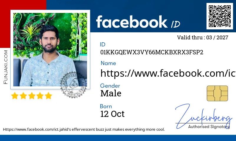 Facebook ID Card