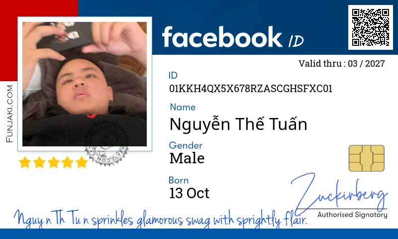 Facebook ID Card