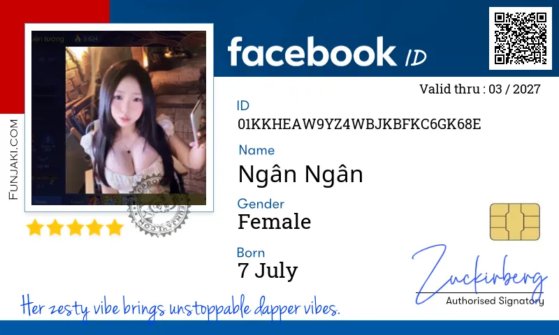 Facebook ID Card