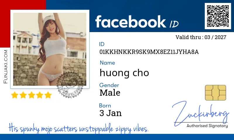 Facebook ID Card