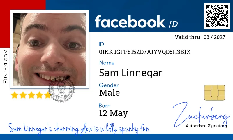 Facebook ID Card