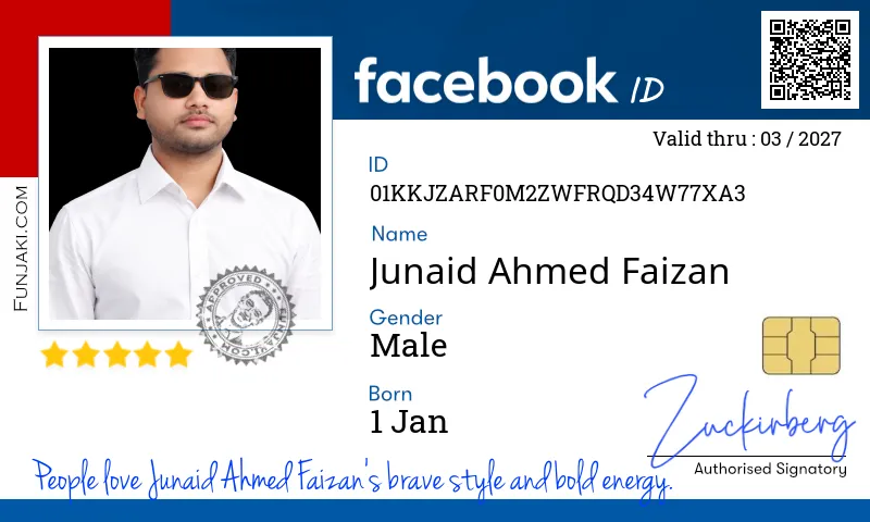 Facebook ID Card