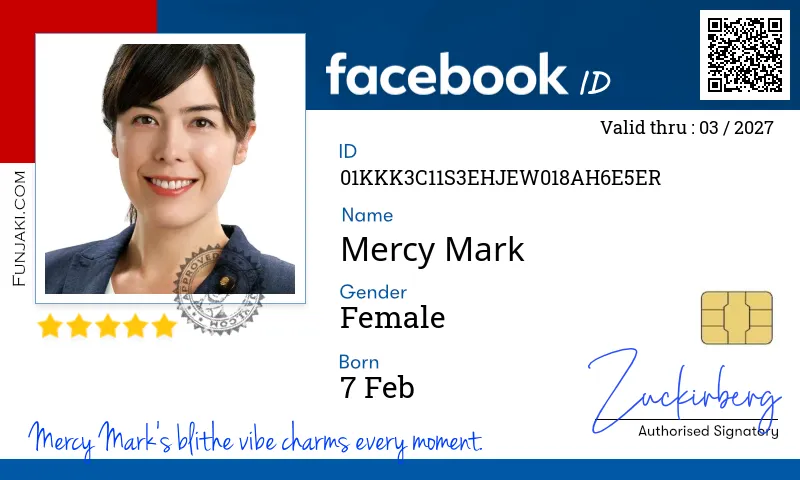 Facebook ID Card