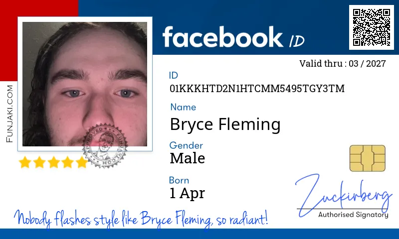 Facebook ID Card